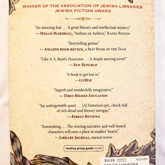 The Weight of Ink Soft Cover Book By Rachel Kadish Excellent Condition 575 pages - Picture 7 of 10